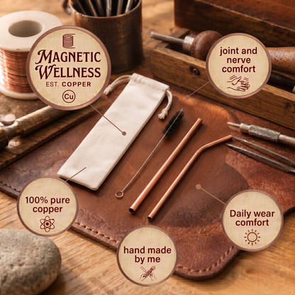 Copper Straw Set – details and features