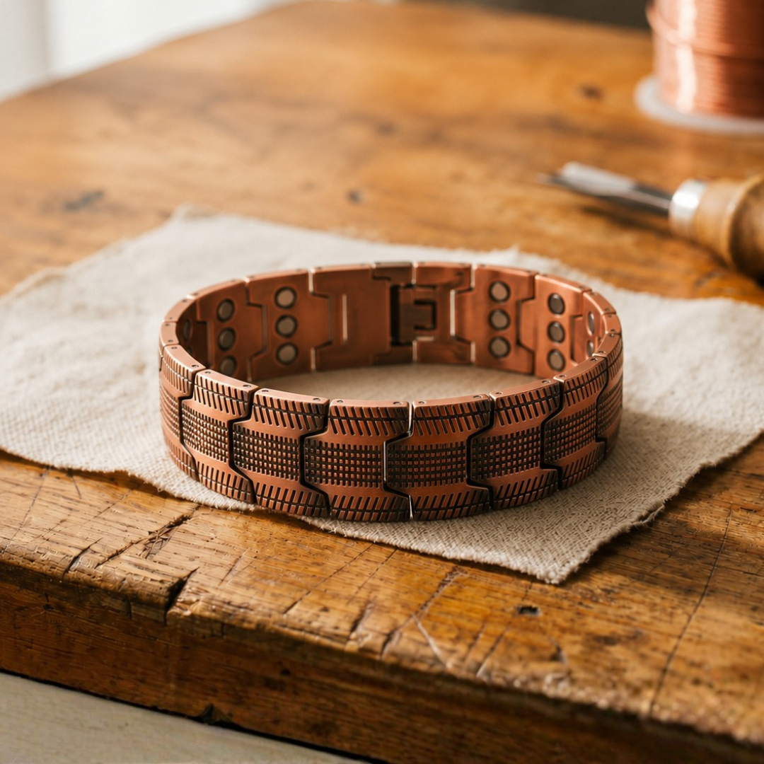 Crag Copper Bracelet – handcrafted bracelet by House of Shaba