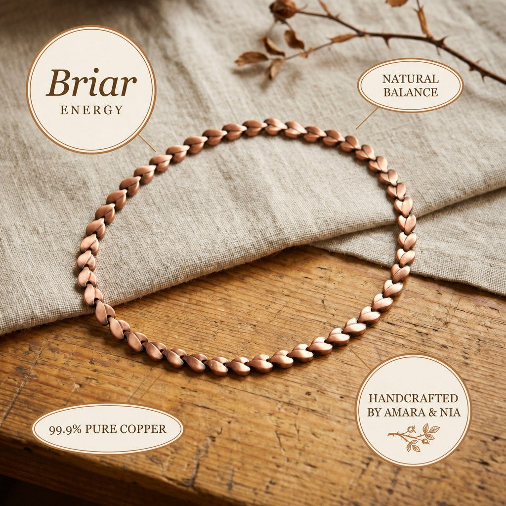 Briar Copper Necklace – handcrafted by Amara & Nia
