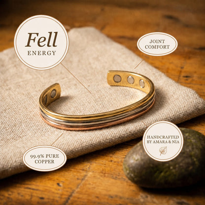 Fell Copper Bracelet – handcrafted by Amara & Nia