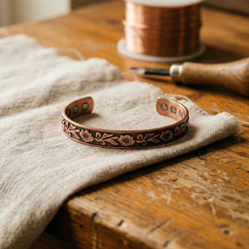 Vine Copper Bracelet
