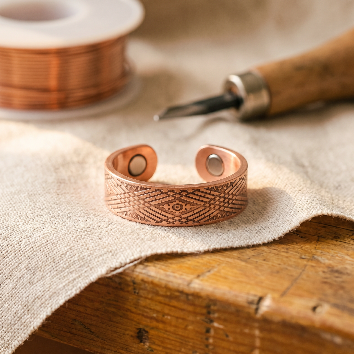 Holt Copper Ring – handcrafted ring by House of Shaba