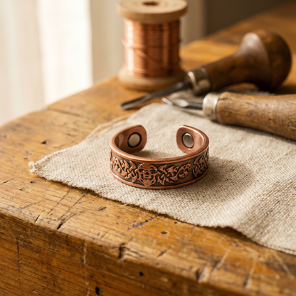 Clag Copper Ring – handcrafted ring by House of Shaba