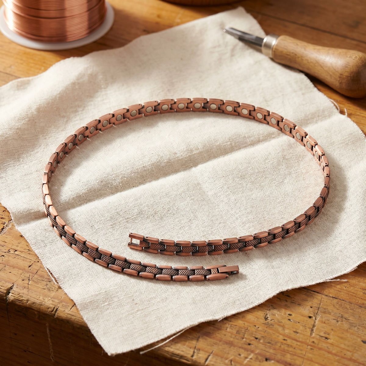 Haze Copper Necklace – handcrafted necklace by House of Shaba