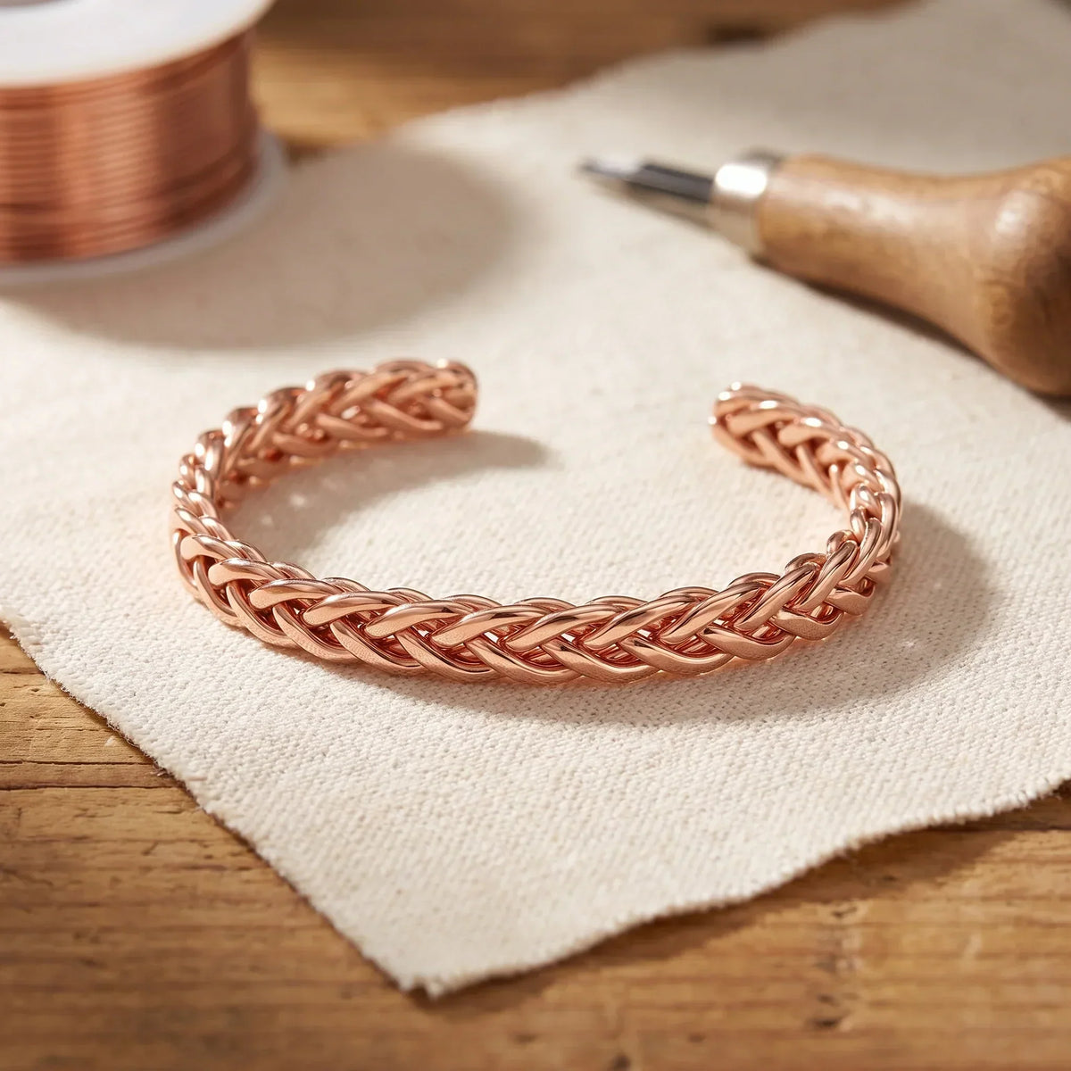 Bramble Copper Bracelet – handcrafted bracelet by House of Shaba