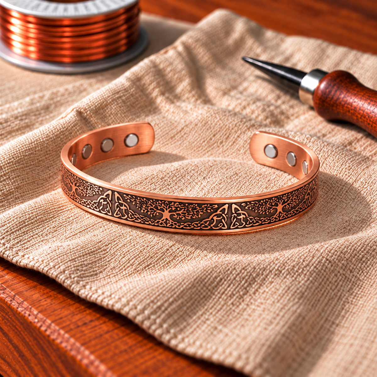 Tree of Life Bangle Bracelet
