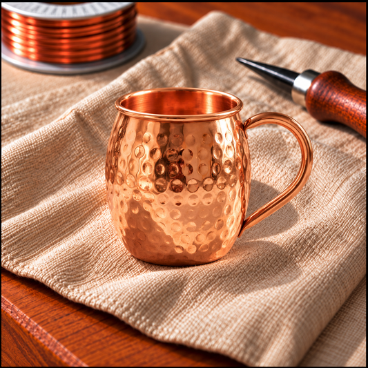 Elegant Copper Bottle – 900ml