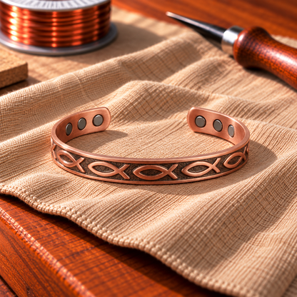 Magnetic Bracelet – Ichthus Fish