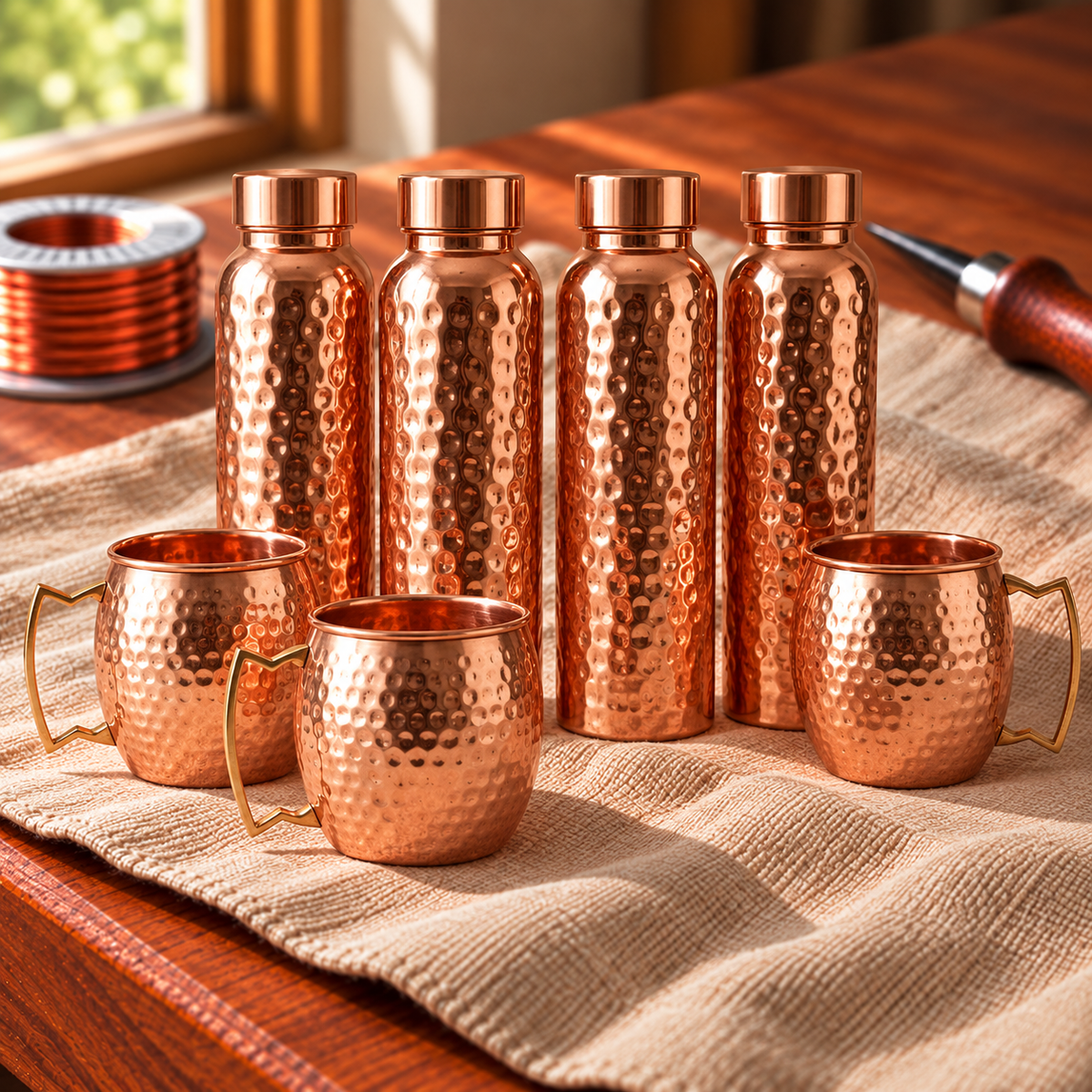 Family Wellness Copper Set