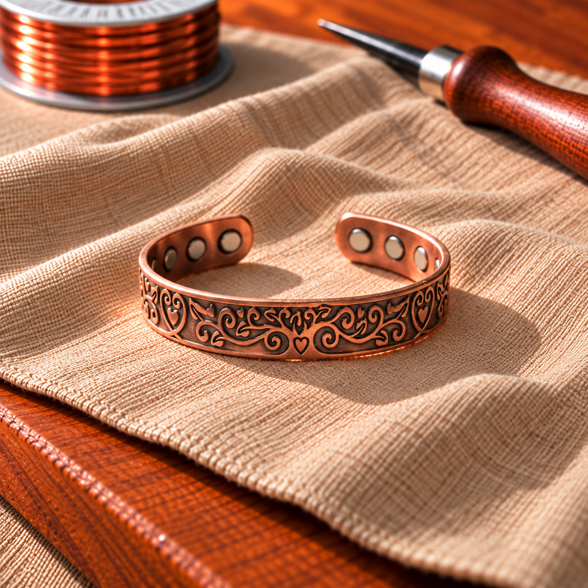 Swell Copper Bracelet
