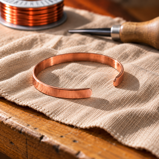 Delta Copper Bracelet