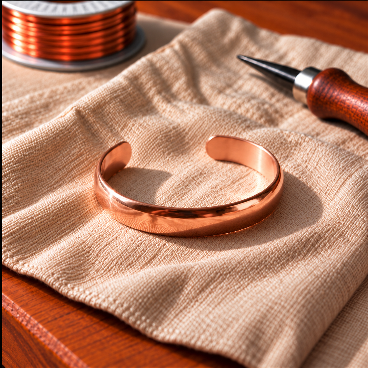 Ebb Copper Bracelet